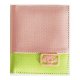 Harajuku Style Wallet Patent Leather Light Pink Green Color